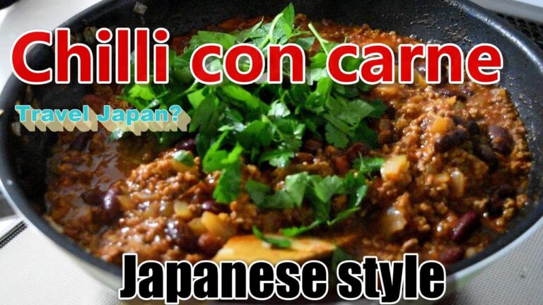 Chilli con carne recipe 簡単！激うま！チリコンカンレシピ　シーズニング使用でチリコンカン。チーズのトッピングでジャンクフード感UP!