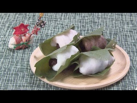 レンジで簡単！カラフル柏餅