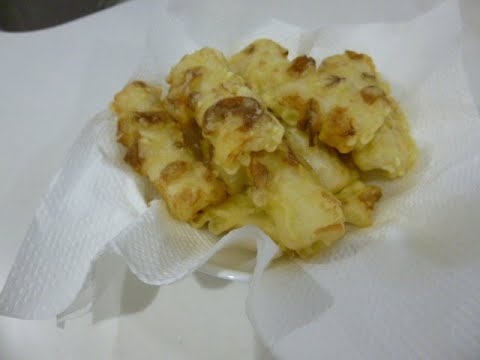 【レシピ】コツなし簡単1分揚げ☆ちくわの天ぷらの作り方