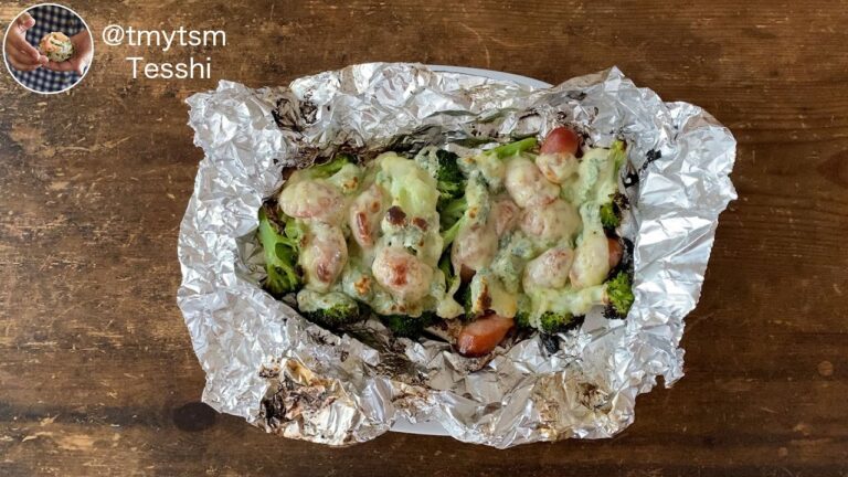 【ソーセージとブロッコリーのマヨチーズ焼き】の作り方