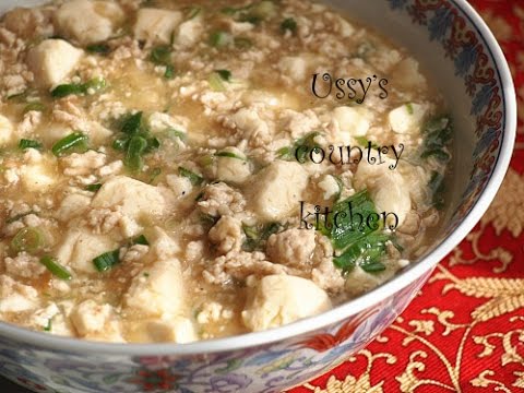 鶏ひき肉と豆腐の追いがつおつゆ煮