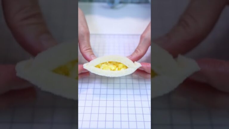 ランチパック風ポケットサンド！市販のサンドイッチ用食パンです🍞　#shorts #お弁当作り