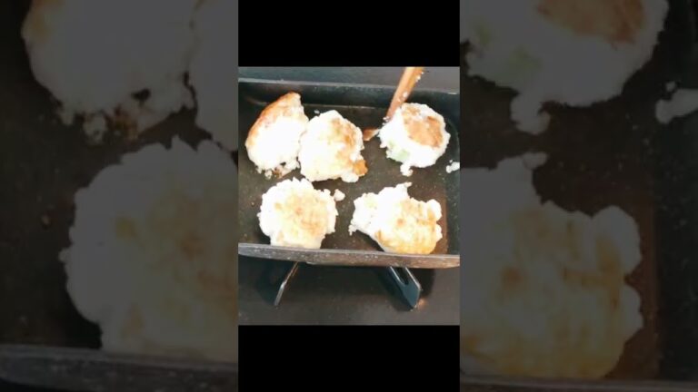 【お弁当作り】はんぺんと豆腐のふわふわ焼き #shorts