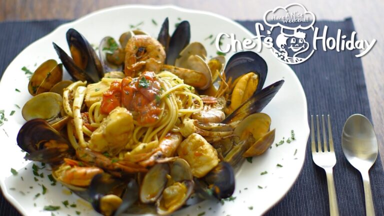 魚介の旨味たっぷり！リングイネ・ペスカトーレ（Linguine alla pescatora） | Chef’s Holiday