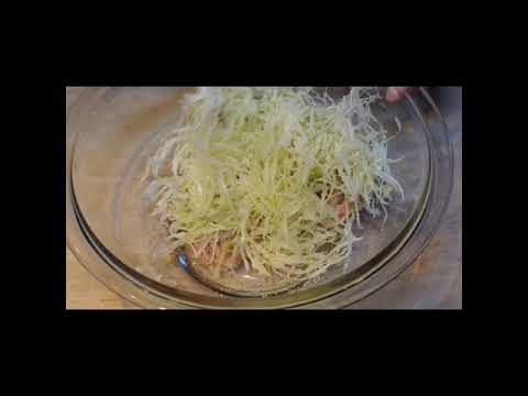 さっぱり味のクリーミーツナキャベツサンド＃shorts　Refreshing Creamy Tuna Cabbage Sandwich