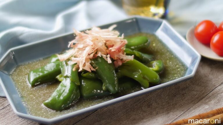 レッツ大量消費！ ピーマンの めんつゆ バター 煮 のレシピ 作り方