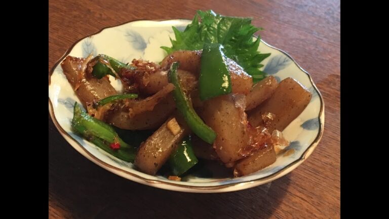 【コンニャクピリ辛炒め】作り方★体にいいし！簡単だし！ヤミツキコンニャク出来ました！