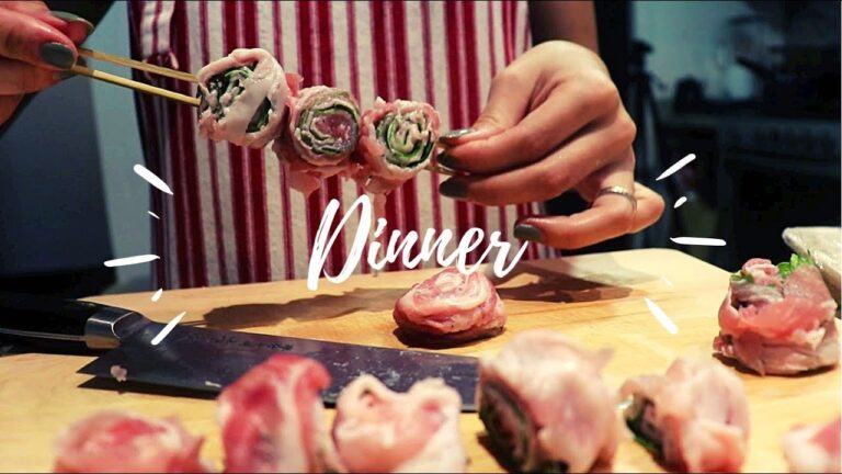 SUB【晩ご飯】和食献立 / ひじきの炊き込みご飯 / 豚バラしそ巻 / とうもろこしのかき揚げ / きんぴらごぼう / トマトサラダ / 毎日のご飯づくり / 丁寧な暮らし