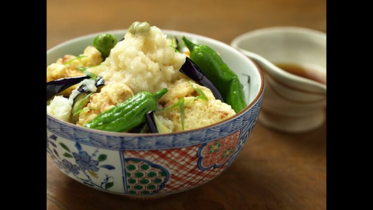 わさびとり天丼