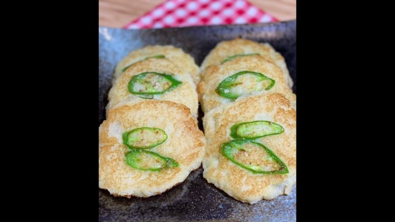 ジャガイモ チヂミ / カムジャジョン | シンプルな材料で作るサクサク美味しいチヂミ #Shorts