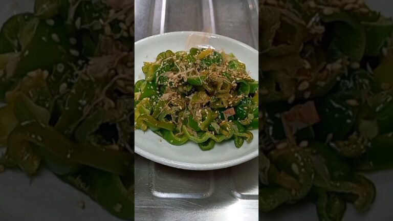 やみつきピーマン　#shorts #料理#ピーマンレシピ