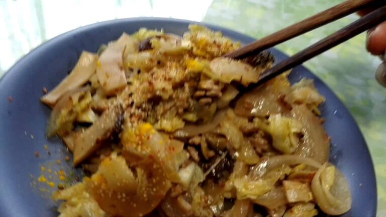 エリンギとキャベツ炒め