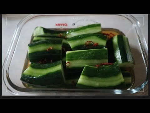 【副菜】今年の夏激ハマりした"きゅうりの白だし漬け"