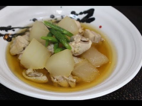 【母の味レシピ】鶏肉と冬瓜の煮物