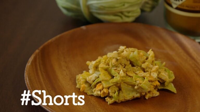 カレー香る、美味しい卵サラダ #shorts