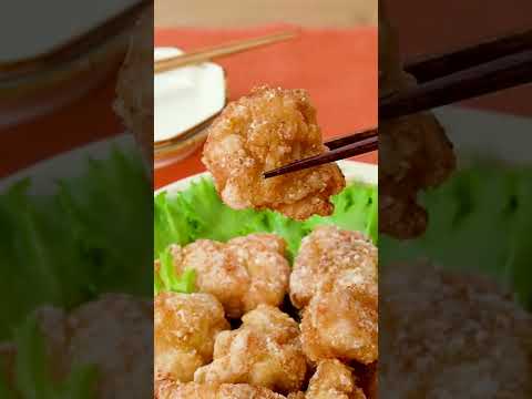 【やみつき】鶏もも肉のめんたい唐揚げの作り方 #Shorts