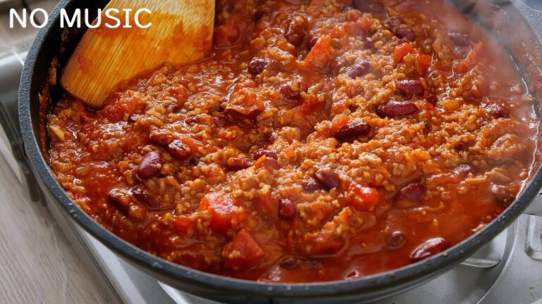 NO MUSIC | 簡単☆チリコンカン🌶️😋