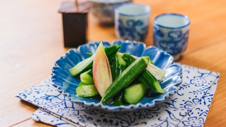 夏野菜の和風ピクルス