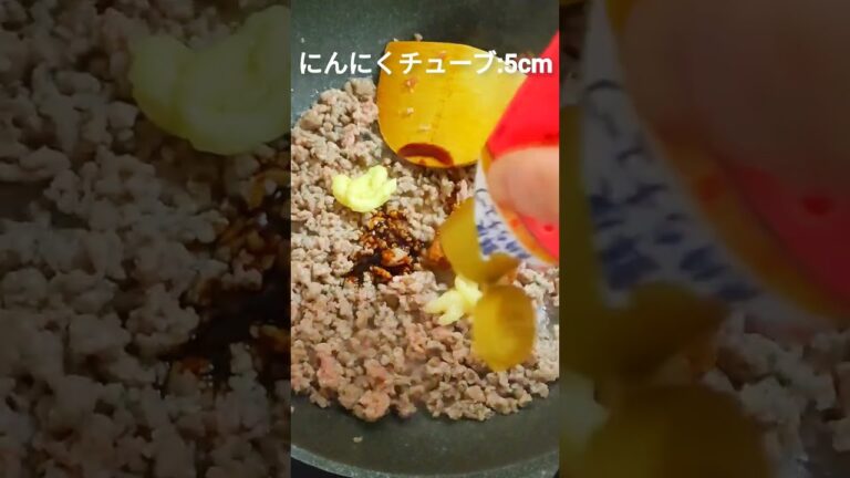 【至福の肉みそ】#肉味噌 #ひき肉