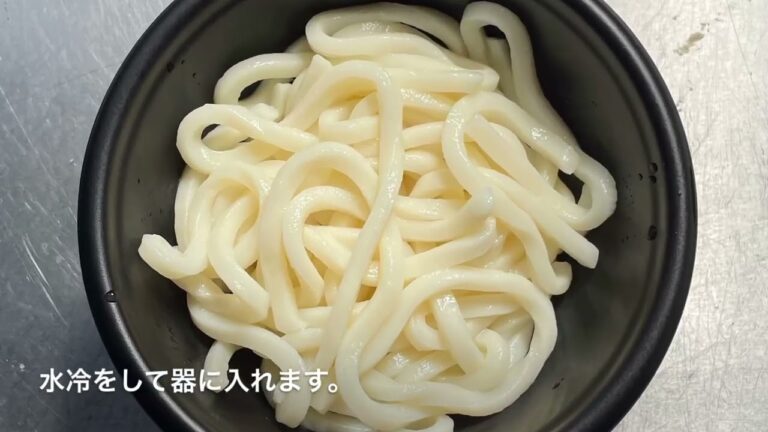 豚キムチ冷やしうどん
