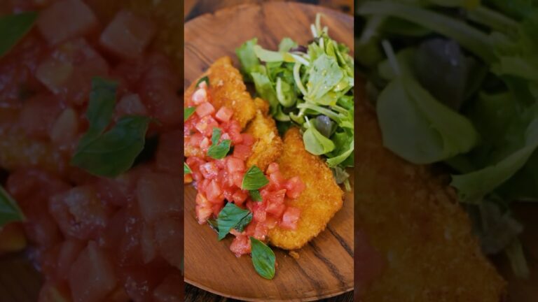 カジキのチーズパン粉揚げ