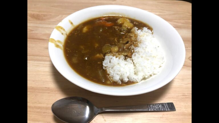 可能な限り手間を省いたカレーライス作り　圧力鍋で作る