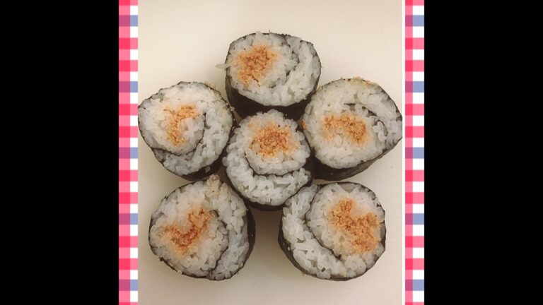 焼きたらこバター醤油巻き！♯お弁当 Japanese obento recipes