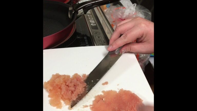 濃厚たらこクリームパスタ(リベンジ)