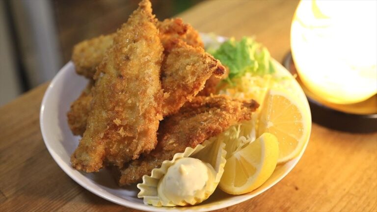 【テキトー料理】アジフライの作り方【簡単時短】
