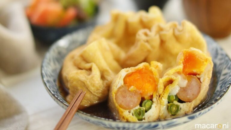 おだしが中までじゅわ〜っ！ウインナーと たまごの 袋煮 のレシピ 作り方