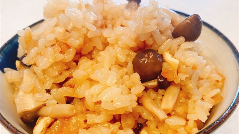 【観覧注意】ズボラ過ぎる炊き込みご飯の作り方：美味しいよ：