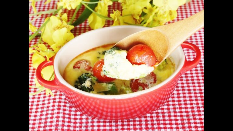 ハラペコさんに贈る「ミニトマトとブロッコリーの味噌マヨグラタン」