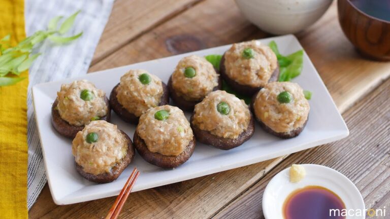 レンジで簡単。皮がいらない丸ごとしいたけしゅうまいのレシピ 作り方