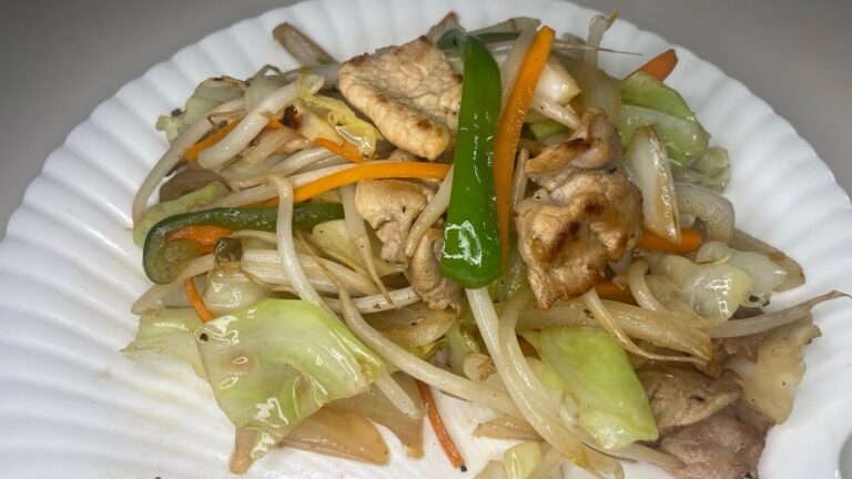 野菜炒め！シンプルで簡単です！