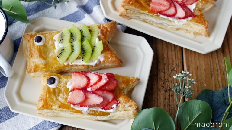 【サクサクこいのぼりパイ】こどもの日に作りたい！簡単スイーツレシピ♪