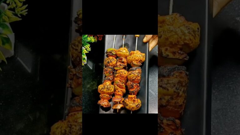 #tandoormushroomtikka #recipe #food #indianrecipe #cooking #shortvideo #youtubeshorts