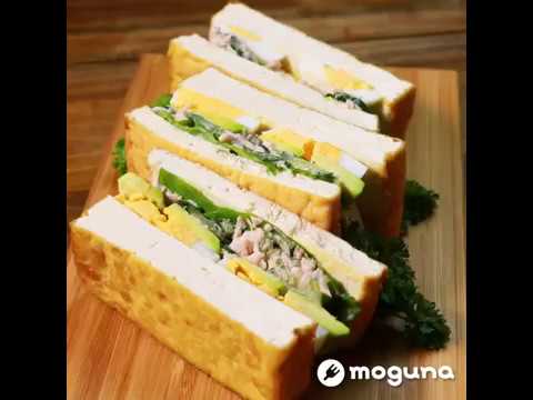 粒マスタードがアクセント 厚揚げツナサンド ｜ moguna[モグナ]