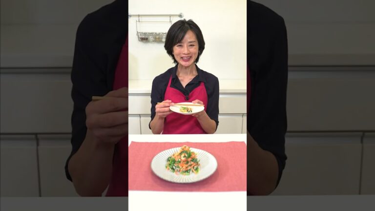 【お弁当＆作り置き】ほうれん草とニンジンのカレーマヨ和え #Shorts #おたからショートレシピ【レンジ調理】