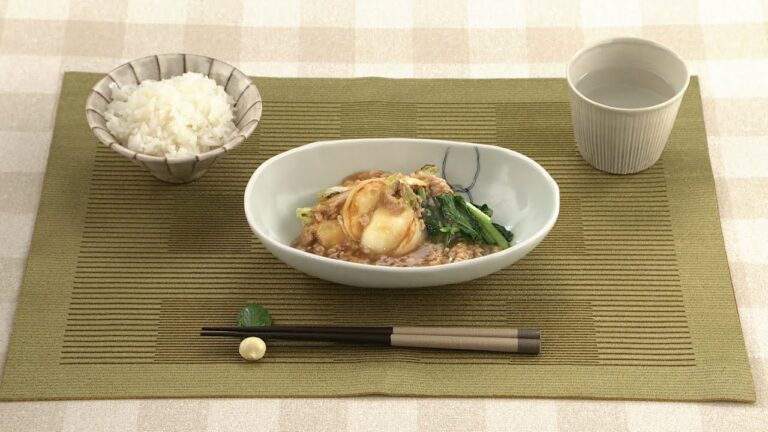 【DAIGOも台所】焼きカブのそぼろあん｜ひき肉との相性が◎