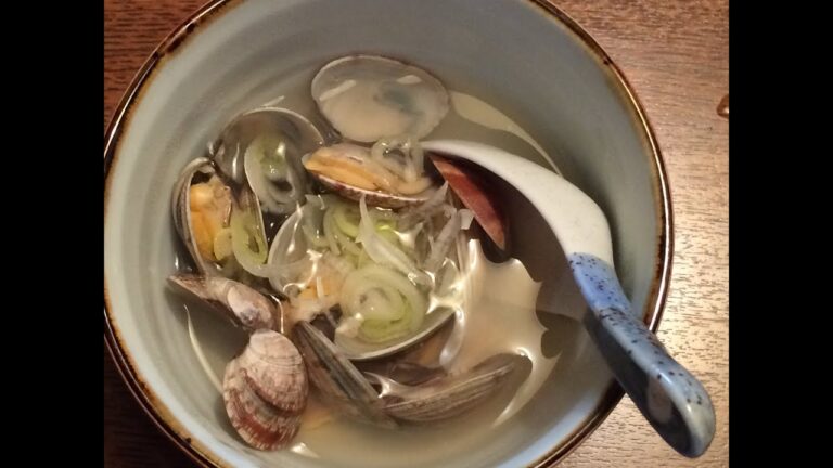「アサリお吸い物」正しい作り方