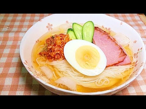 そうめんの韓国冷麺【料理経験がなくても混ぜるだけ！】(簡単料理シリーズ)
