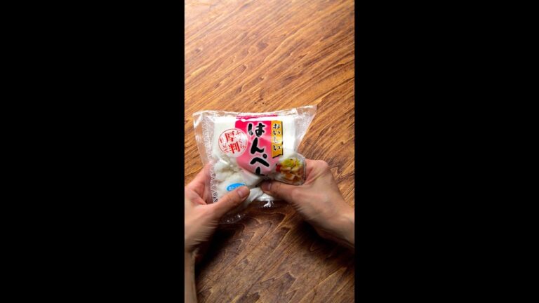 【裏技】アレを入れるとフワフワに！枝豆入り卵焼きが美味しすぎた / Fluffy Omelet with Edamame & Hanpen #shorts