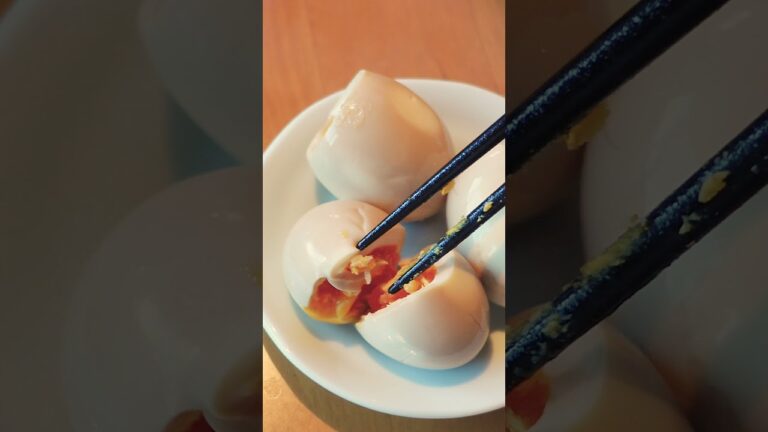 【時短おつまみ】さくっと至福の時 ~ 煮卵。SAPPORO SUMMER PILS ~ #shorts #11