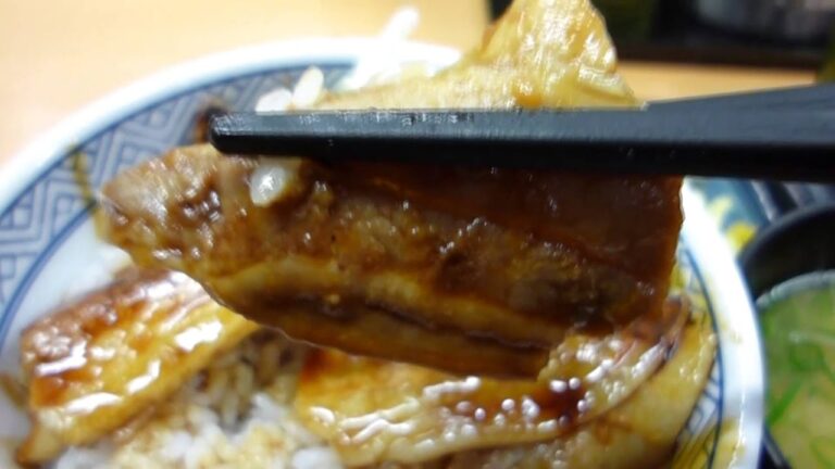 吉野家　焼味豚丼