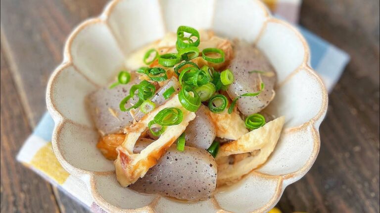 ちくわとこんにゃくのあっさり煮