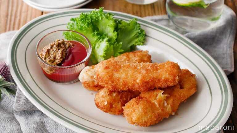 【ささみのチーズフライ】さけるチーズが溢れ出す！サクッととろ〜り食感がやみつき！