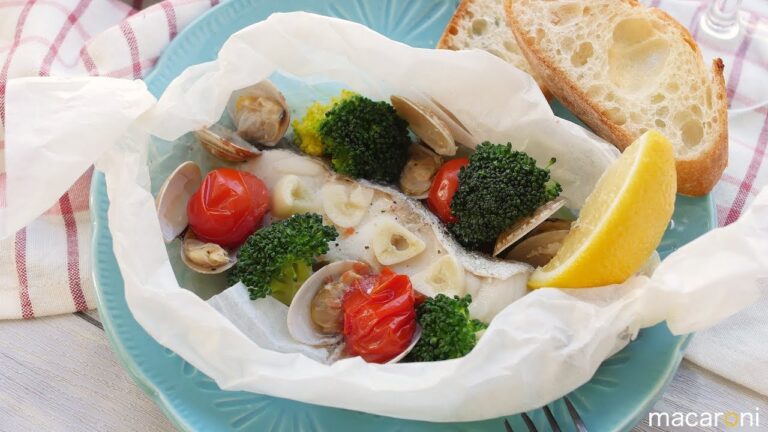 包んでレンチン、はい完成！ たらの 簡単 アクアパッツァの レシピ 作り方