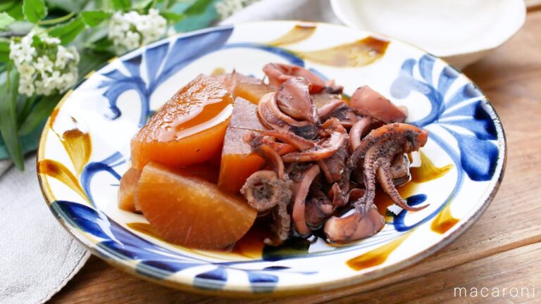 【いか大根】炊飯器で一発！味しみしみ♪大根とイカの旨みたっぷり｜macaroni（マカロニ）