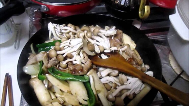 エレンギ＆シメジ『きのこ炒め』