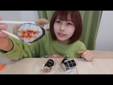 【セブンイレブン】海苔巻き食べるよ🐶